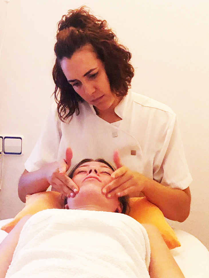 Masaje facial Kobido